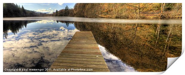 Loch Ard, Scotland. Print by Paul Messenger