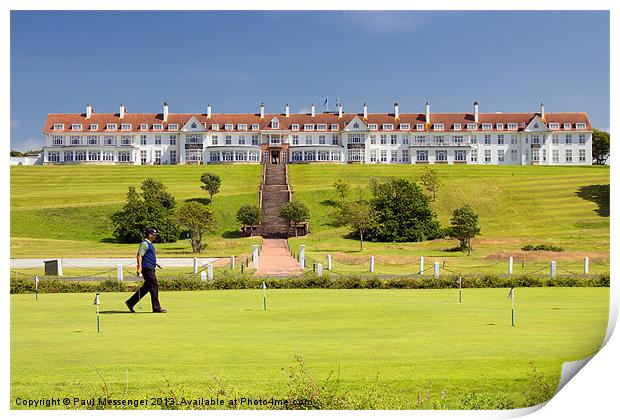 Turnberry Print by Paul Messenger