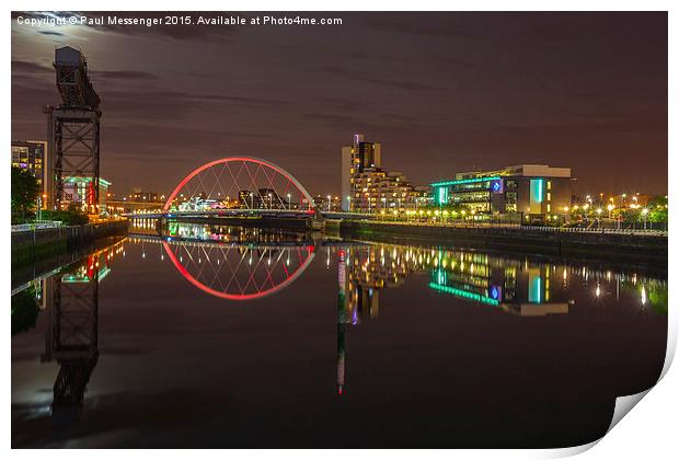  The Clyde Arc Print by Paul Messenger