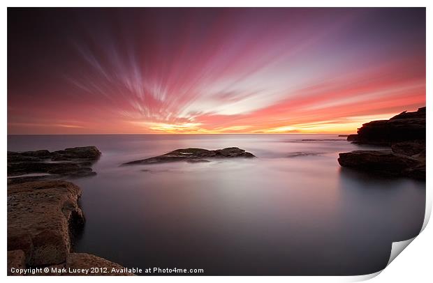 The Passage to Sydney Print by Mark Lucey