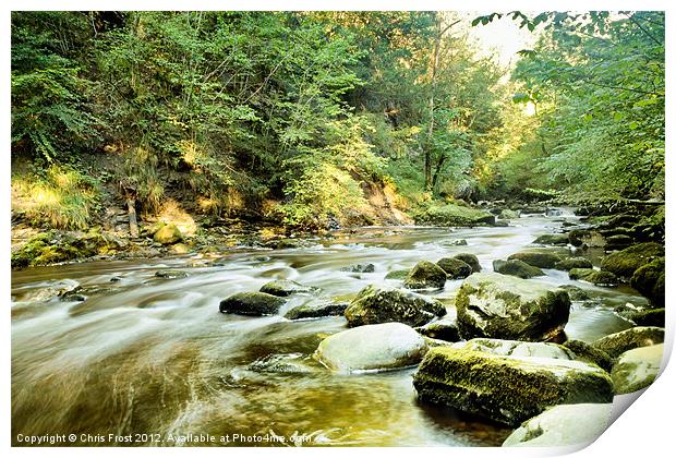 Calm after Thornton Force Print by Chris Frost