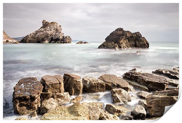 Mupe Bay Print by Chris Frost