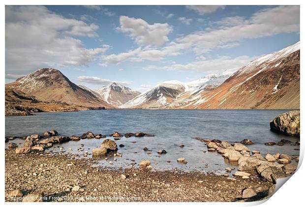 Wast Water Print by Chris Frost
