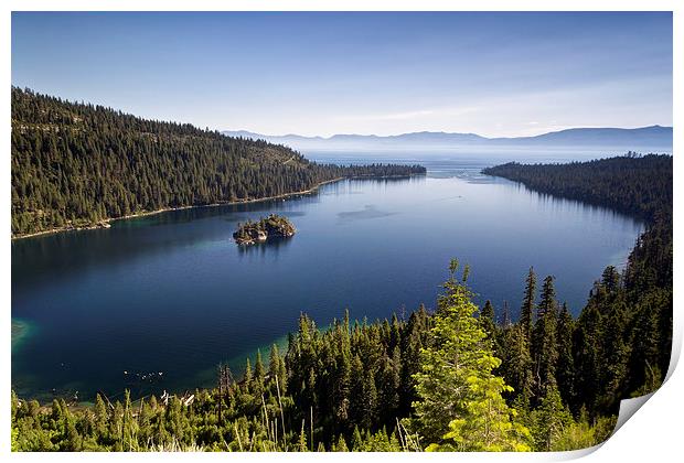 Emerald Bay Lake Tahoe Print by Chris Frost