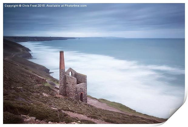  Wheal Coates Mine Print by Chris Frost