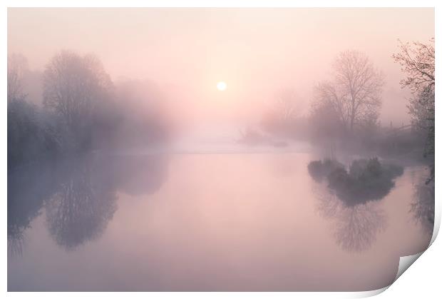 Shrouded in Mist Print by Chris Frost