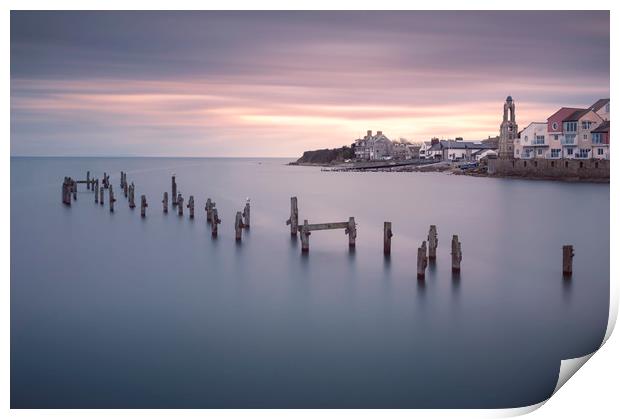 The Old Pier Print by Chris Frost