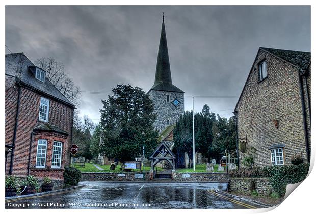 Eynsford Print by Neal P