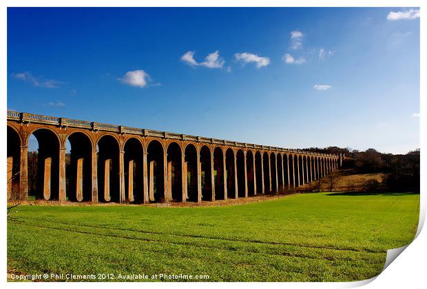 Balcombe Viaduct Print by Phil Clements