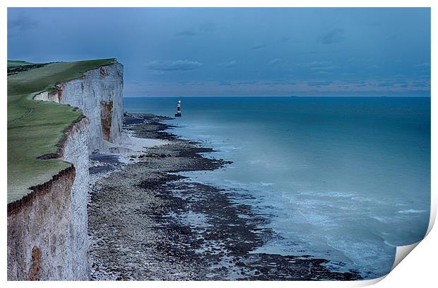 Beachy Head Print by Phil Clements