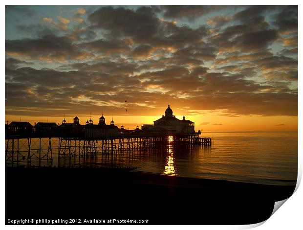 Golden Pier. Print by camera man