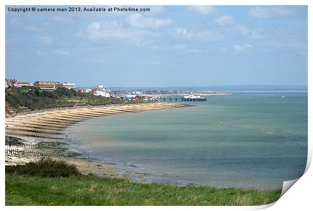 Eastbourne View Print by camera man