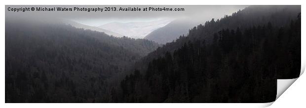 Light at the end of the Tunnel - Panoramic Print by Michael Waters Photography