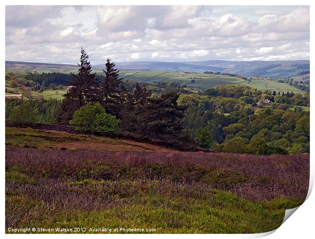 Nidderdale Print by Steven Watson