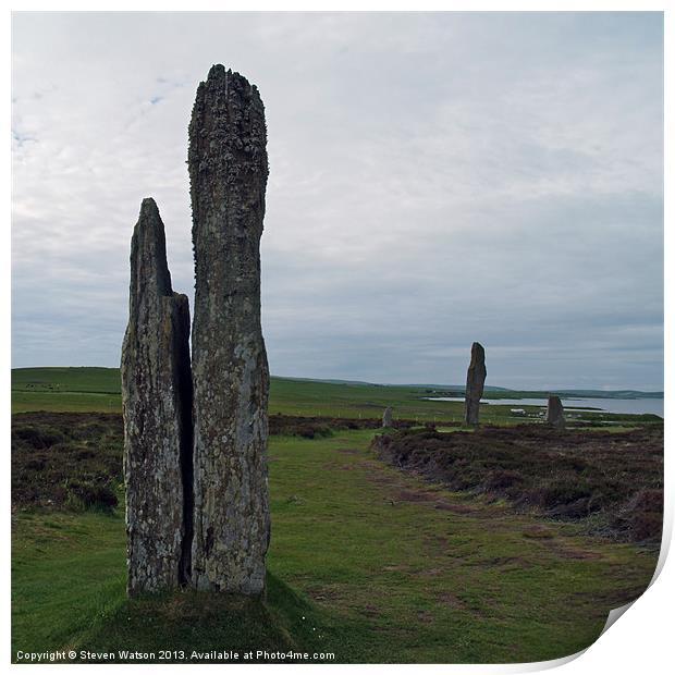 At Brodgar Print by Steven Watson