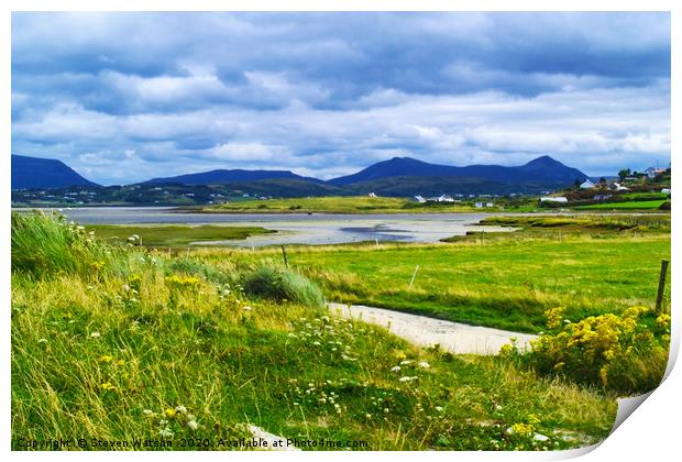 At Port Marsh Print by Steven Watson