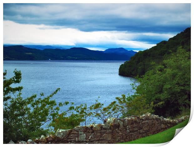 Loch Ness Print by Steven Watson