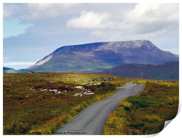 Muckish Mountain Print by Steven Watson