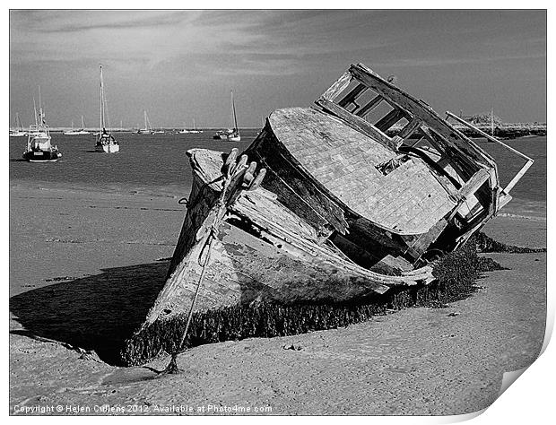 AT ORFORD Print by Helen Cullens