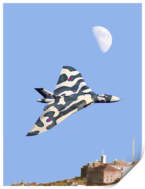 Vulcan Bomber Display Print by Noel Howarth