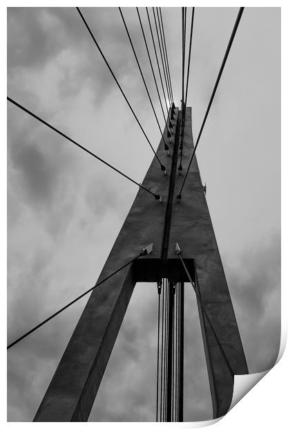 The Bridge Print by David Martin
