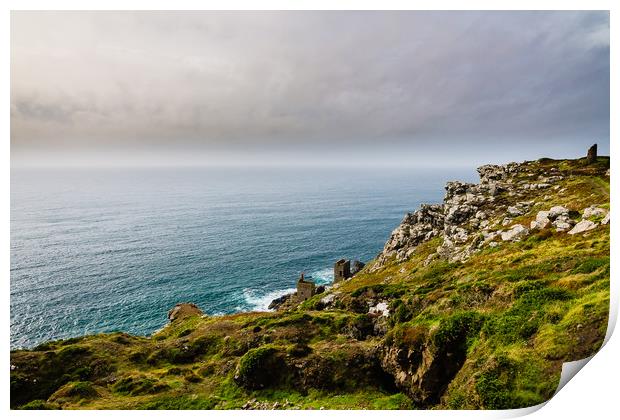 Botallack Print by David Martin