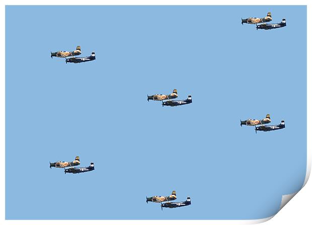 Airplanes Art Print by Larry Stolle