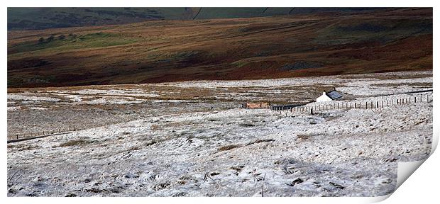 winter scene Cumbria Print by david harding