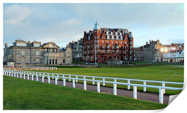 Home of Golf Print by Laura McGlinn Photog