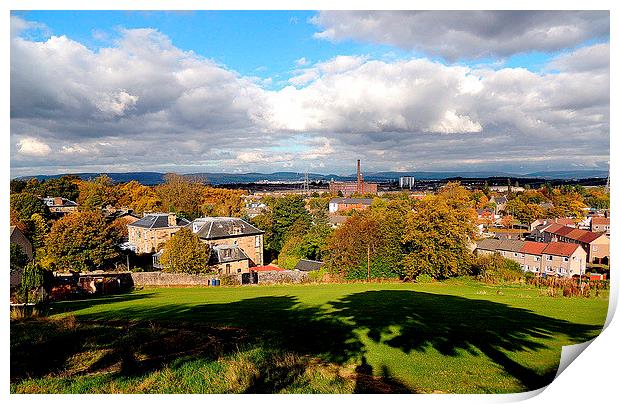  Paisley Town Print by Laura McGlinn Photog