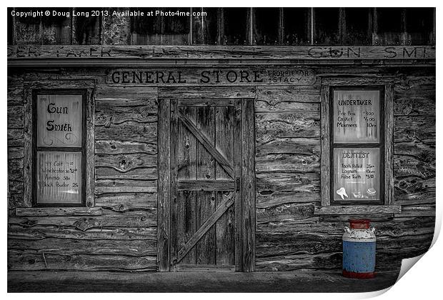 The Old General Store Print by Doug Long