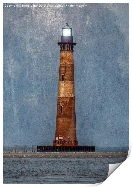 Morris Island Lighthouse Print by Doug Long