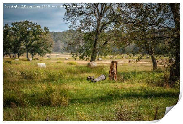 Country Scenic Print by Doug Long