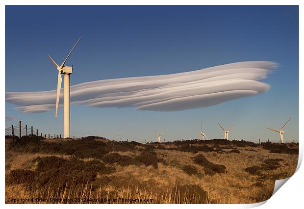 Lenticular Cloud Print by Brian Middleton