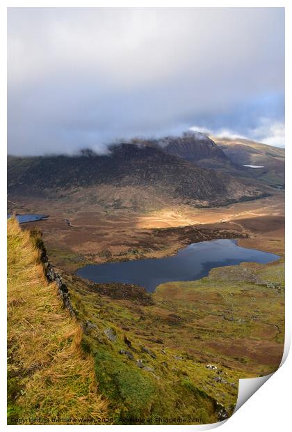 Conor Pass Print by barbara walsh