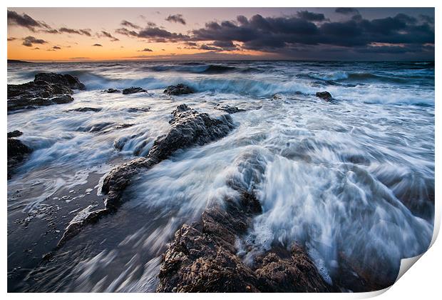 Lower Largo at Dawn Print by Andrew Jack