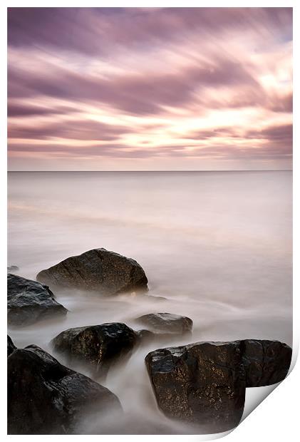 North Sea Serenity Print by Andrew Squires