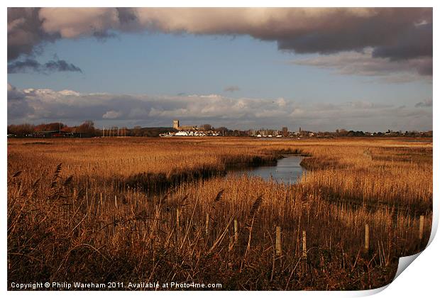 Towards the Priory Print by Phil Wareham