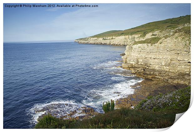 From Seacombe Cliff Print by Phil Wareham