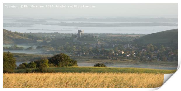 Misty Morning Print by Phil Wareham