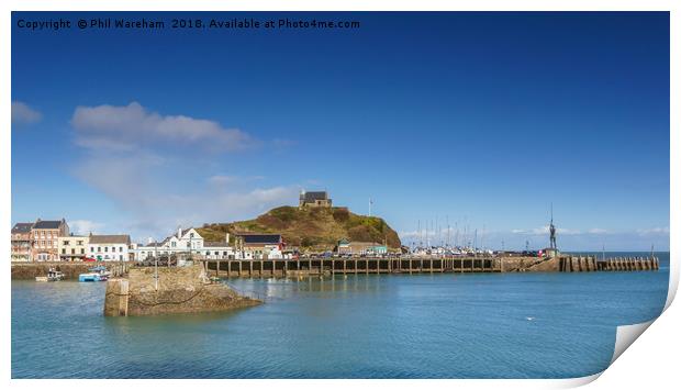 Ilfracombe Harbour Print by Phil Wareham