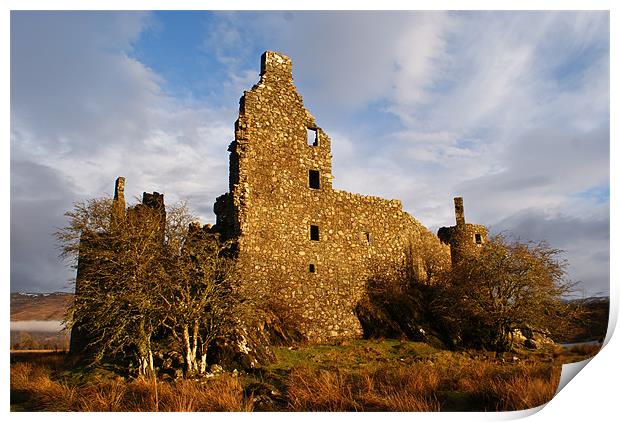 Kilchurn Castle Print by James MacRae