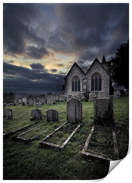 Resting Place Print by Malcolm Wood