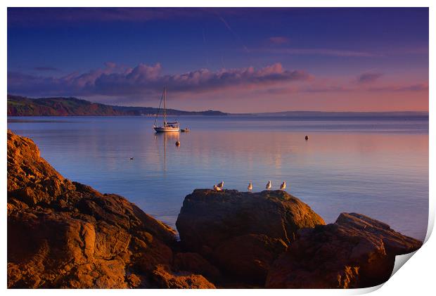 Babbacombe Veiw                                    Print by kevin wise