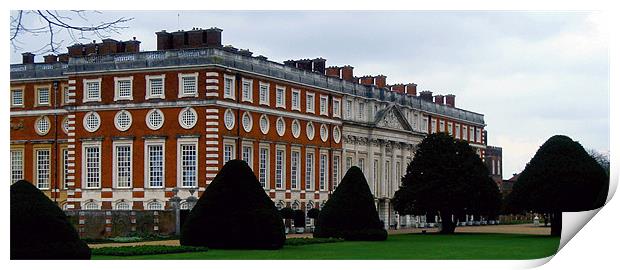Hampton Court, London Print by Kevin White