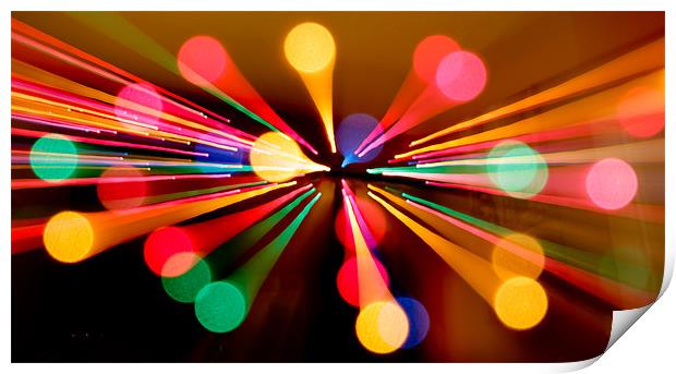 Abstract Bokeh Print by Buster Brown