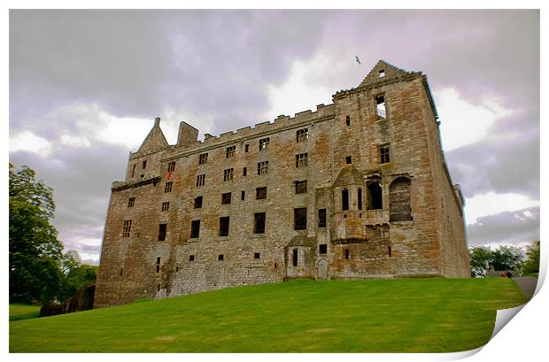 Linlithgow Palace Print by Buster Brown