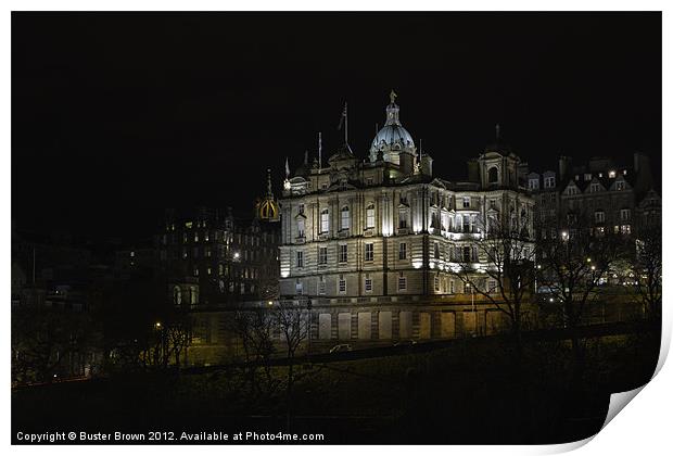 Museum on the Mound Print by Buster Brown