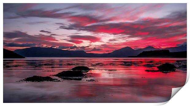 Loch Laich Print by Buster Brown