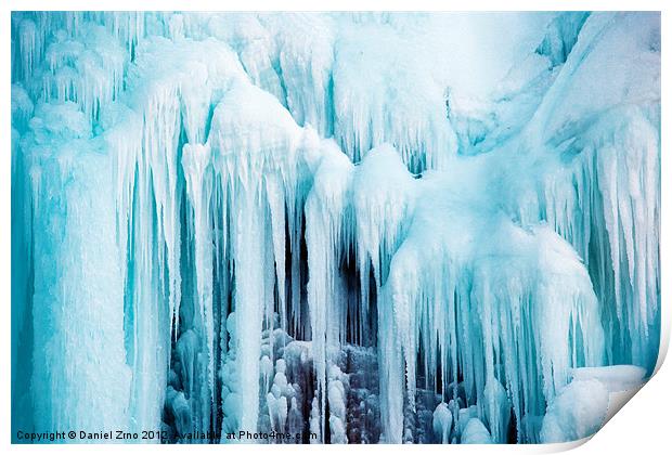 World of Ice Print by Daniel Zrno